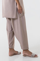 Stitched Beige Shalwar